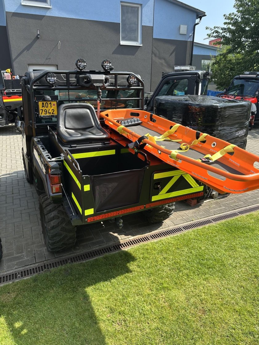 Záchranné čtyřkolky